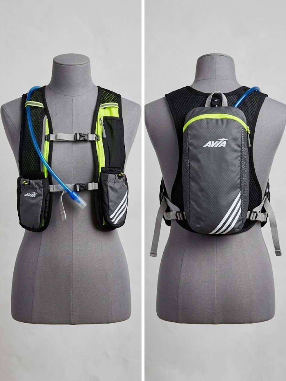 AVIA UNISEXHydration Running Vest Pack - 2L Vest with Bladder